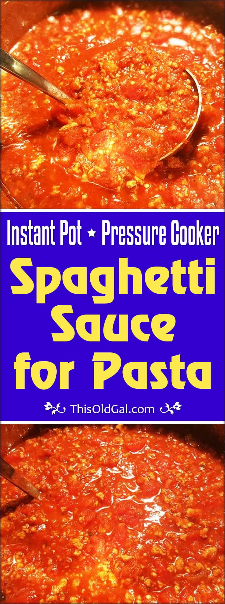 Pressure Cooker Spaghetti And Meat Sauce
 Pressure Cooker Spaghetti Sauce for Pasta