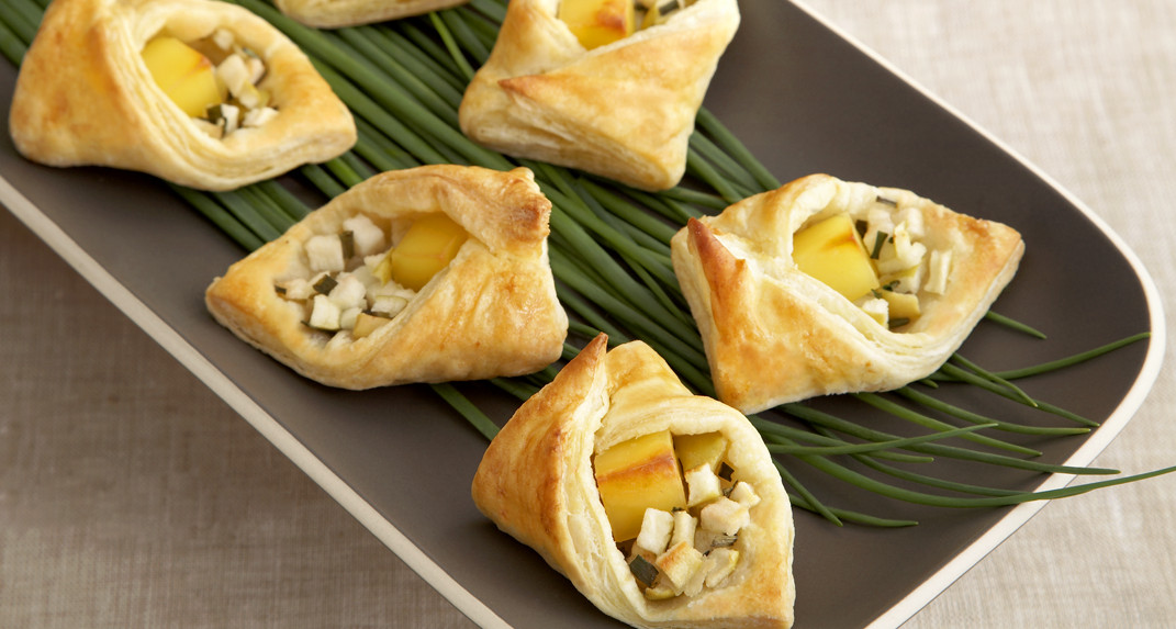 Puff Pastry Appetizers Food Network
 Gouda & Apple Puff Pockets