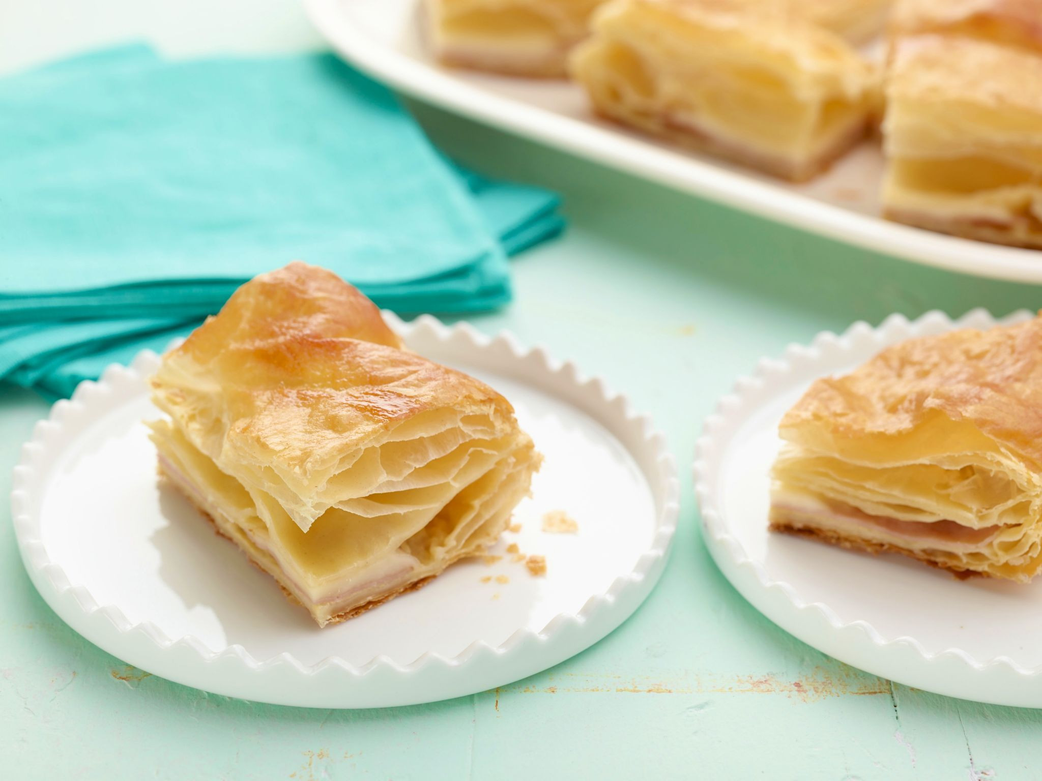 Puff Pastry Appetizers Food Network
 Ham and Cheese in Puff Pastry Recipe