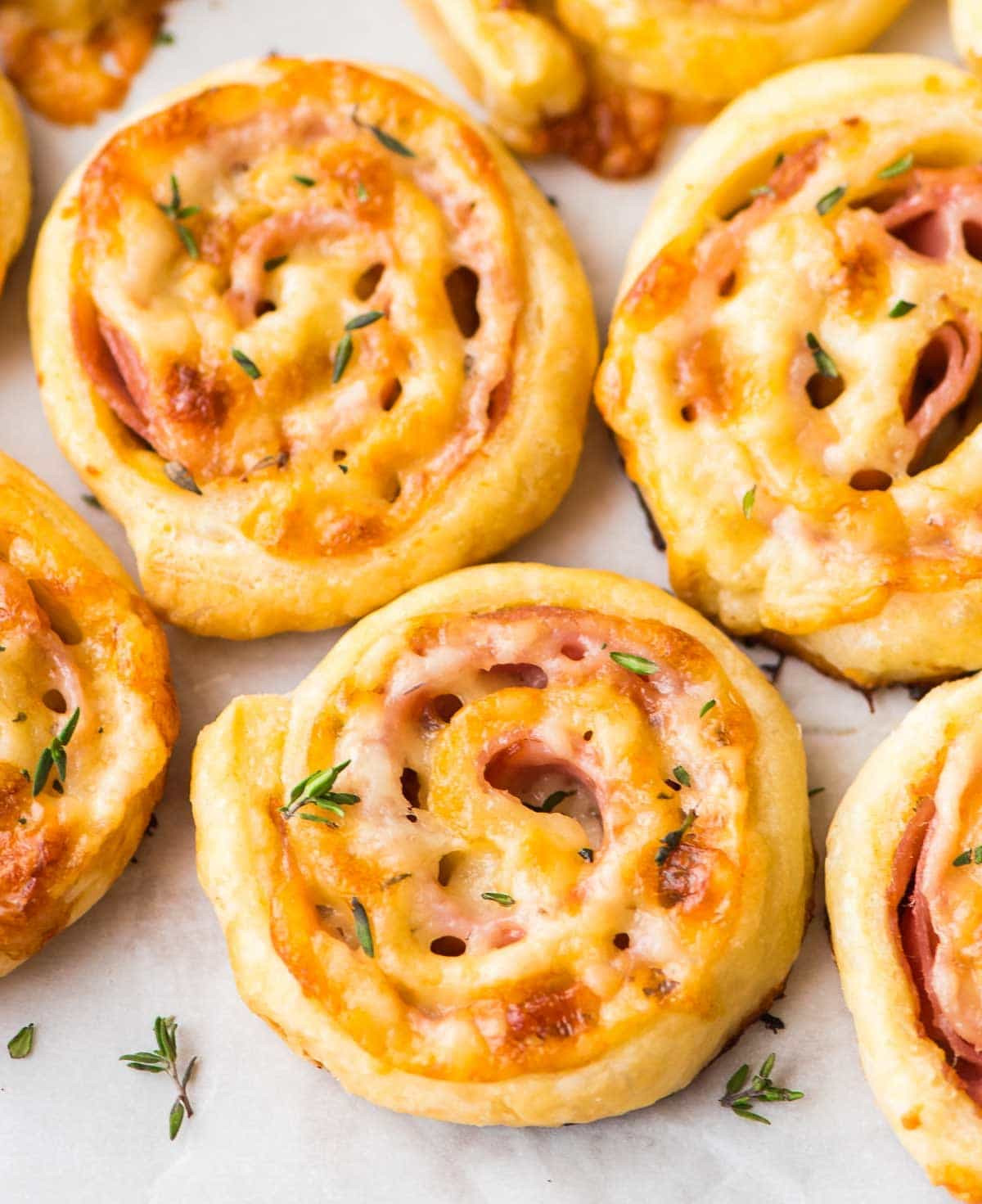 Puff Pastry Appetizers Recipe
 Ham and Cheese Pinwheels – WellPlated