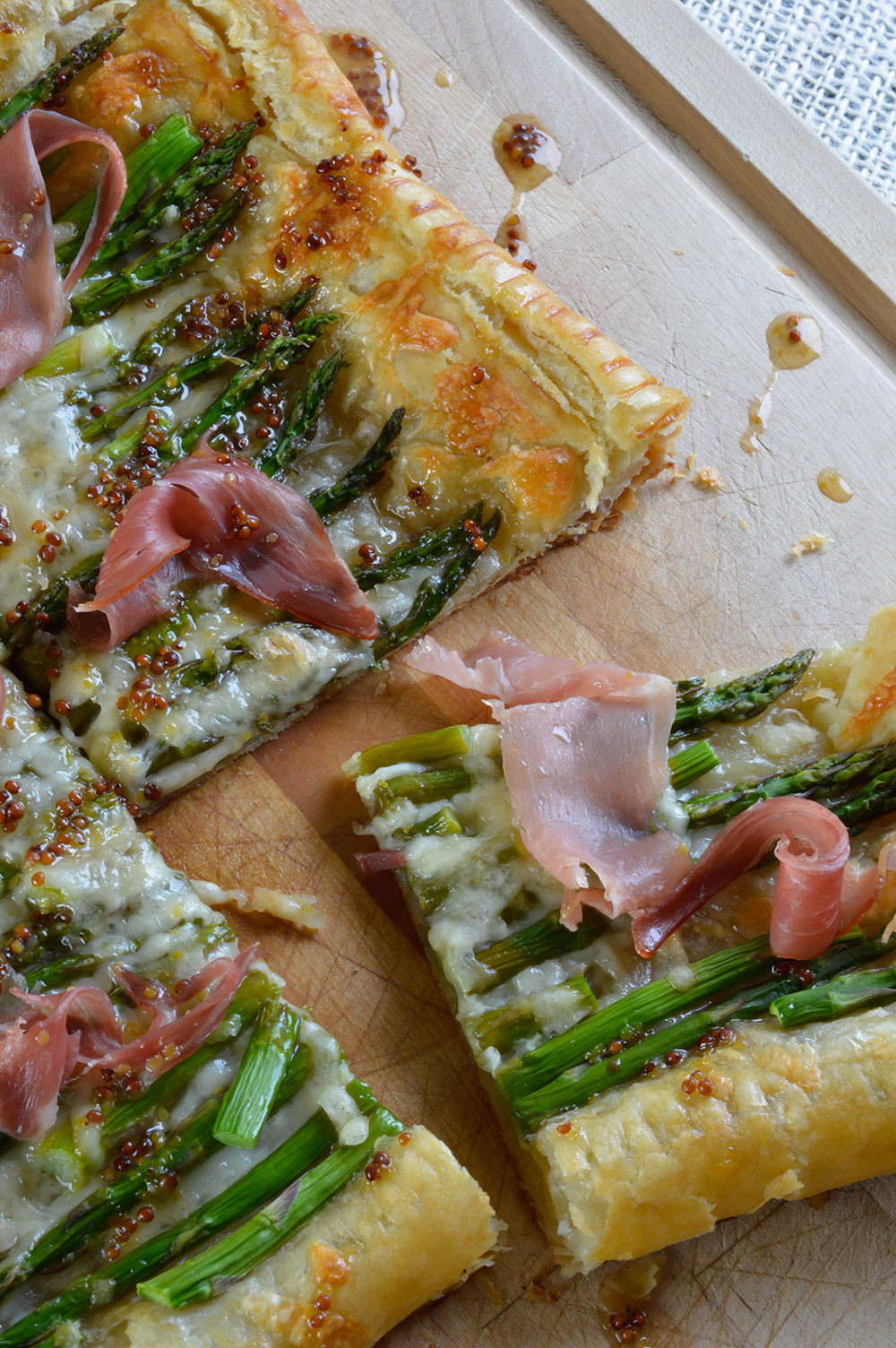 Puff Pastry Appetizers Recipe
 Asparagus and Prosciutto Puff Pastry WonkyWonderful