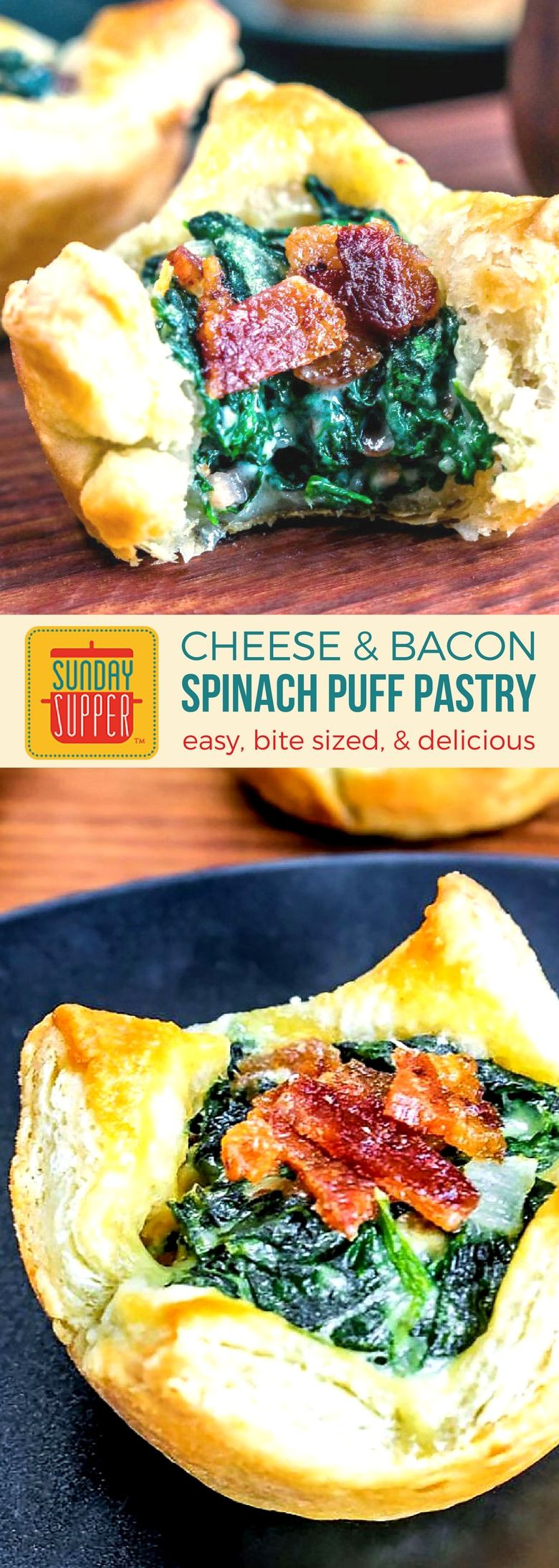 Puff Pastry Ideas Appetizers
 Simple buffet menu ideas like our bite sized Spinach Puff