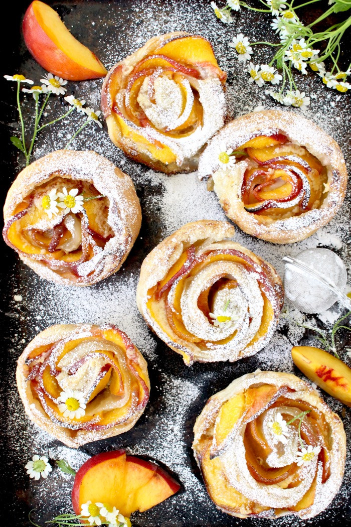 Puffed Pastry Recipes Desserts
 Fresh Peach Dessert Recipe with Mascarpone and Puff Pastry