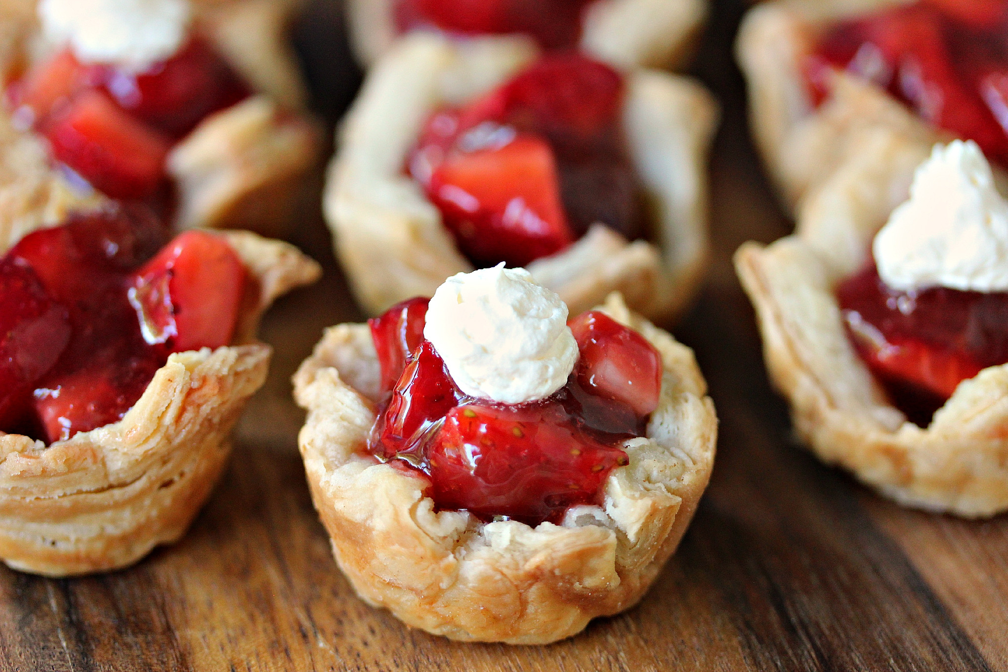 Puffed Pastry Recipes Desserts
 Strawberry Filled Mini Puff Pastries