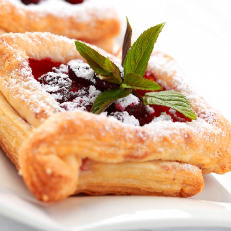 Puffed Pastry Recipes Desserts
 Puff Pastries With Pastry Cream And Fruit pote Recipe