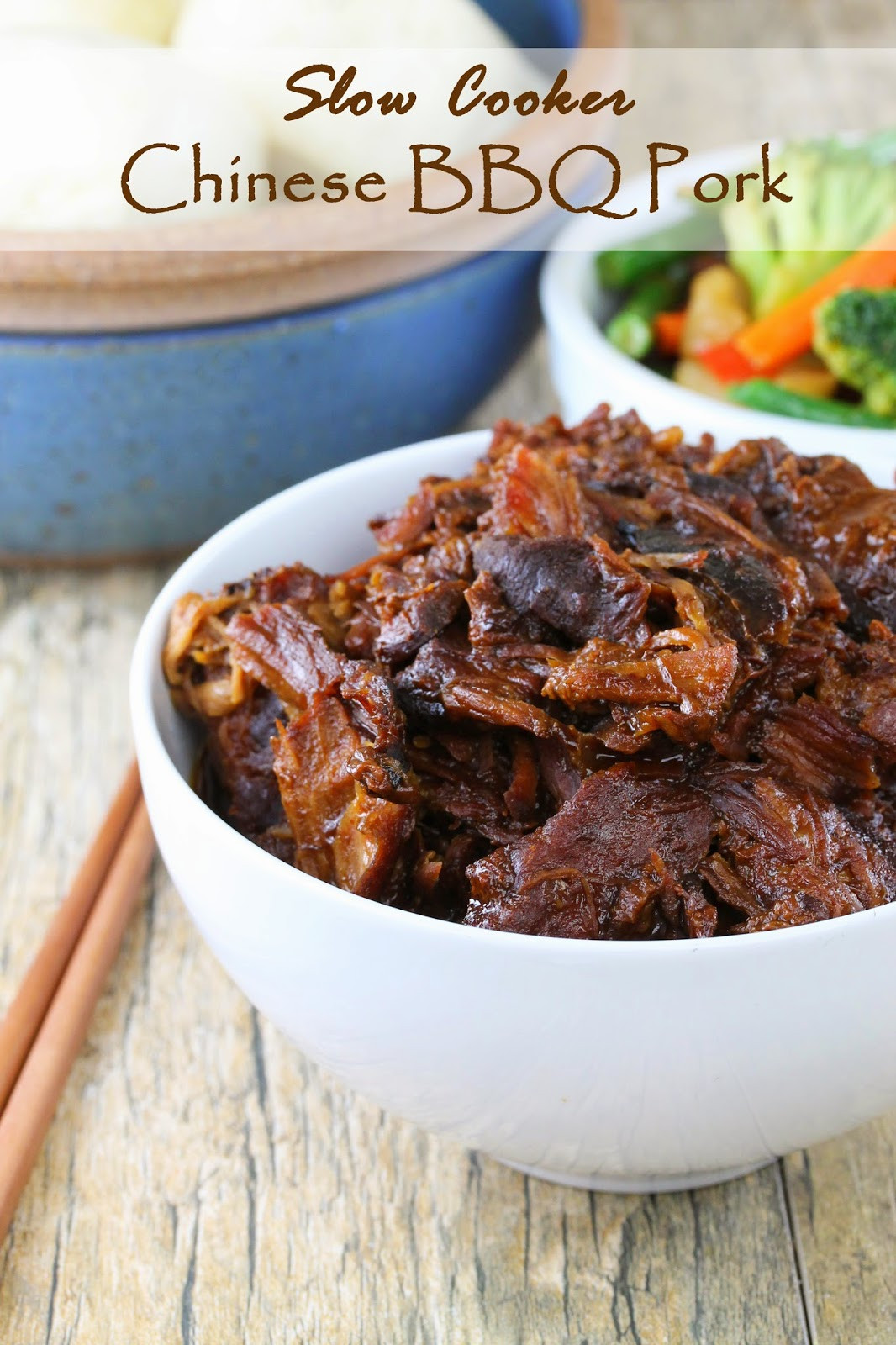 Pulled Pork Rubs Slow Cooker
 Slow Cooker Chinese BBQ Pork thestayathomechef