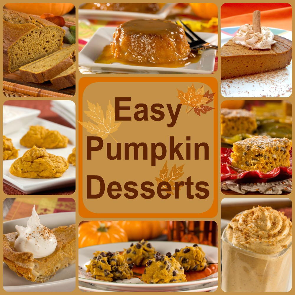Pumpkin Desserts Easy
 Healthy Pumpkin Recipes 8 Easy Pumpkin Desserts