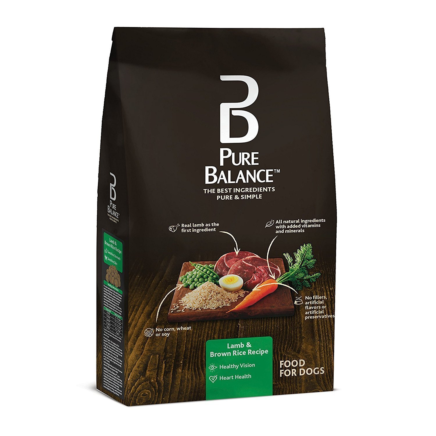 Pure Balance Lamb And Brown Rice
 Pure Balance Dog Food Review & Ingre nt Analysis