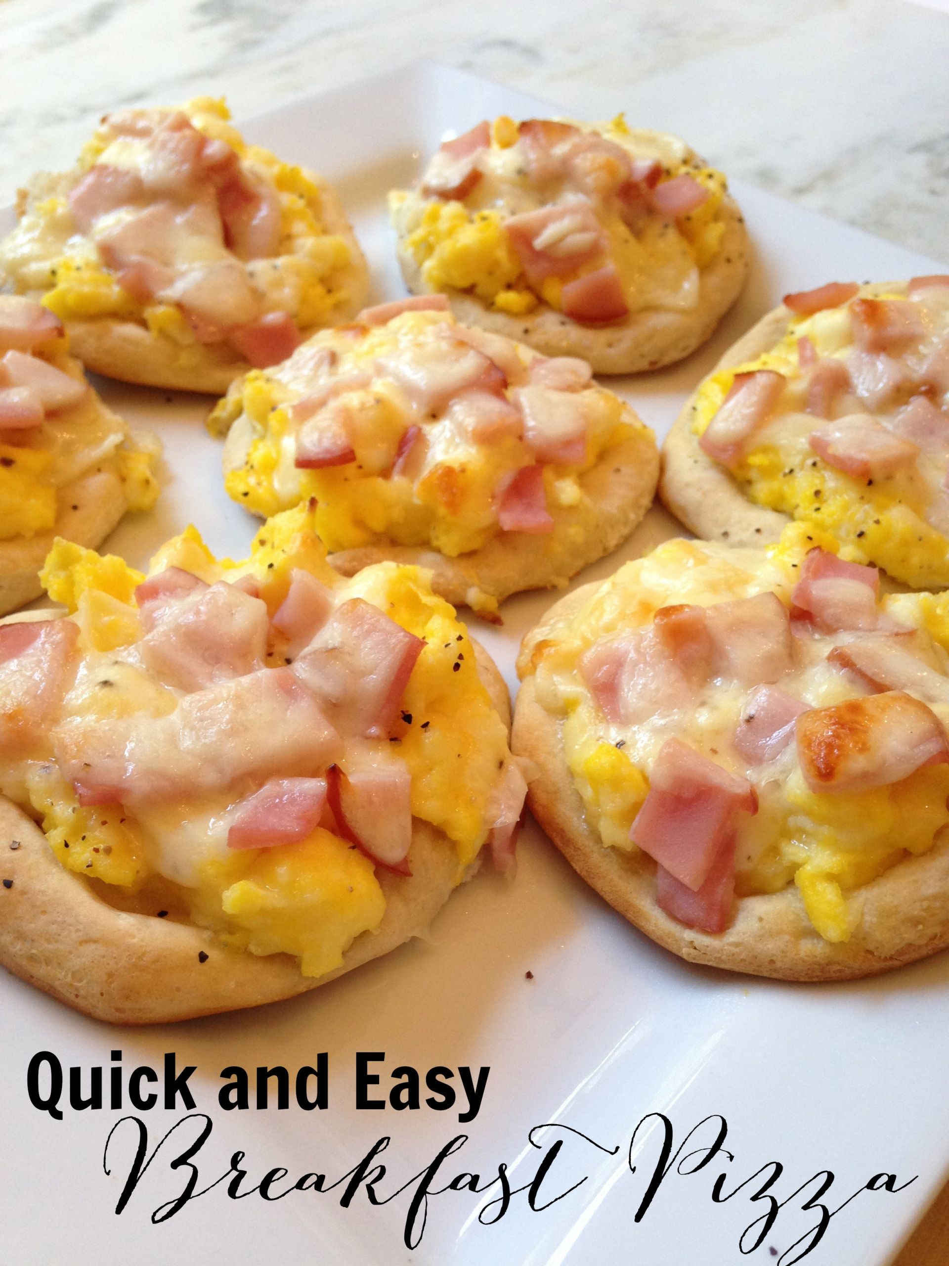 Quick And Easy Breakfast
 quick and easy breakfast pizzas Life in the Green House