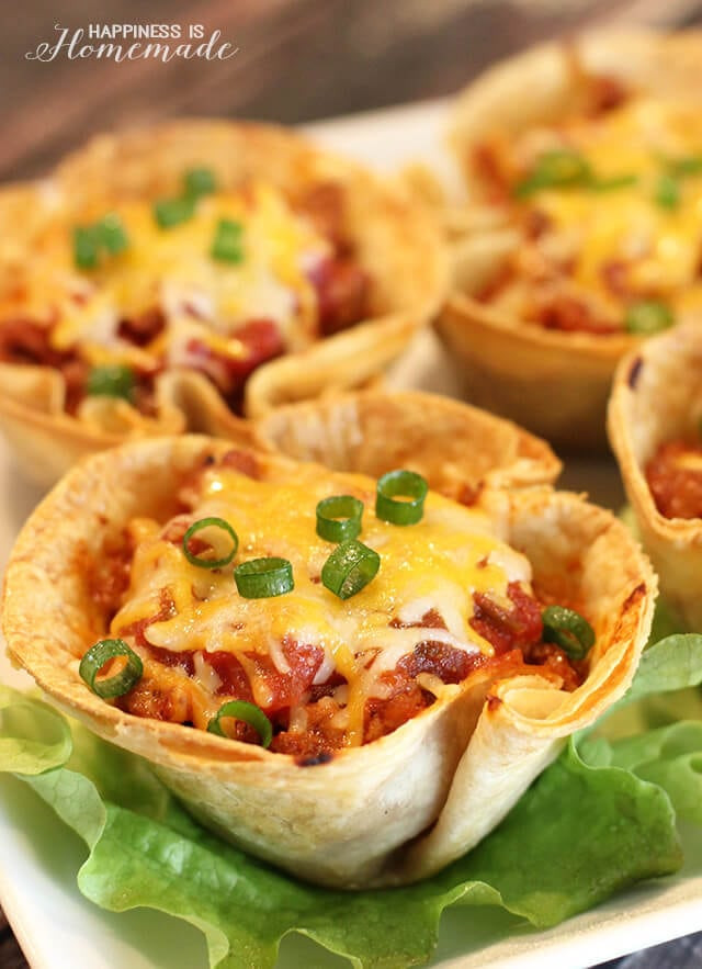 Quick And Easy Dinner Ideas
 Easy Dinner Recipes 30 Minute Taco Cups Happiness is