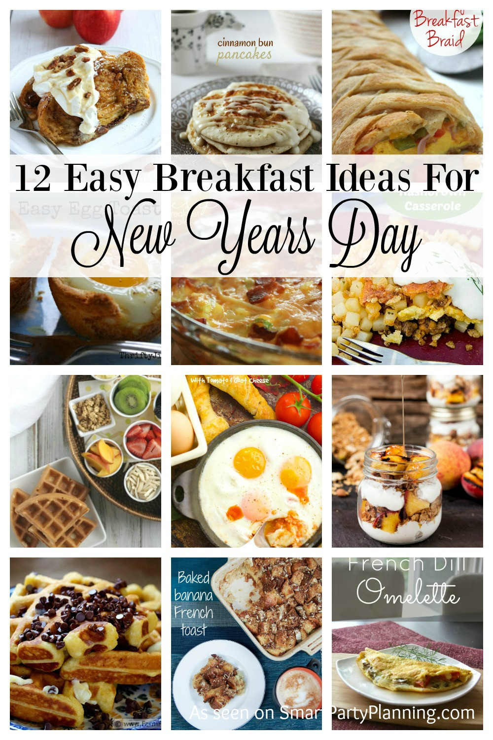 Quick Breakfast Recipes
 12 Easy Breakfast Recipes For New Years Day