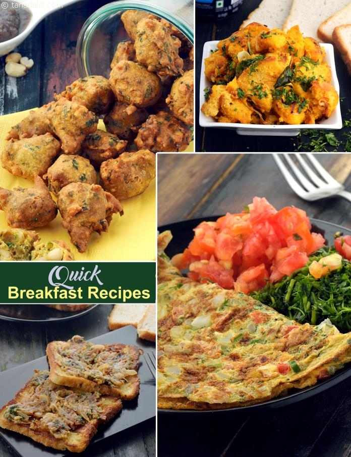 Quick Breakfast Recipes
 150 Quick Breakfast Recipes Indian Veg Quick Breakfast