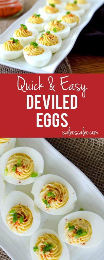 Quick Deviled Eggs
 Quick & Easy Deviled Eggs