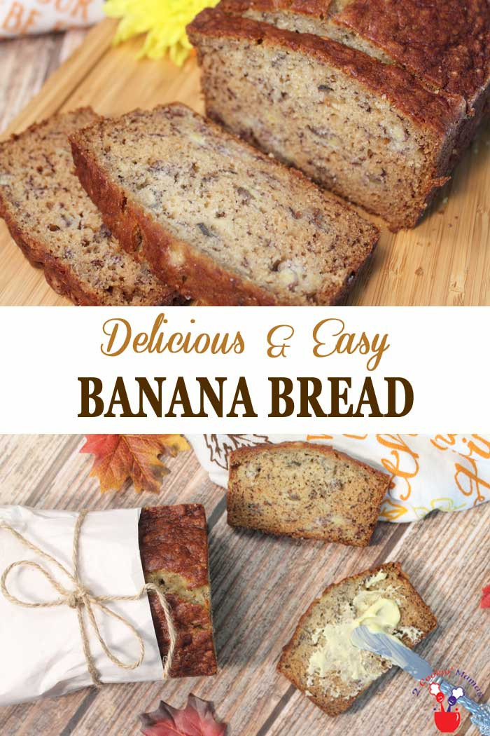 Quick Easy Banana Bread Recipe
 Easy Banana Bread Homemade Quick Bread 2 Cookin Mamas