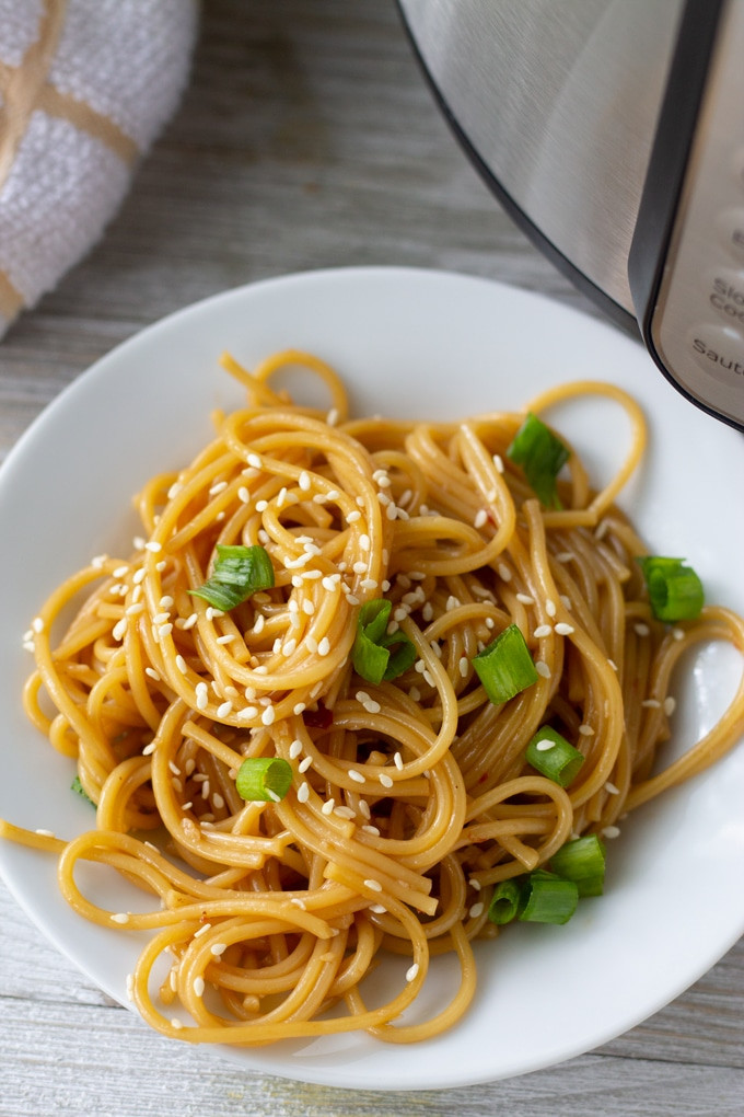 Quick Noodles Recipes
 Garlic Instant Pot Noodles My Forking Life