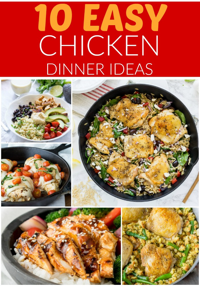 Quick Simple Dinner Ideas
 10 Easy Chicken Dinner Ideas I Wash You Dry