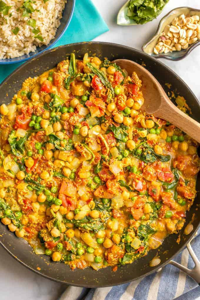 Quick Vegetarian Dinners
 Quick and easy ve arian curry 15 minutes Family Food