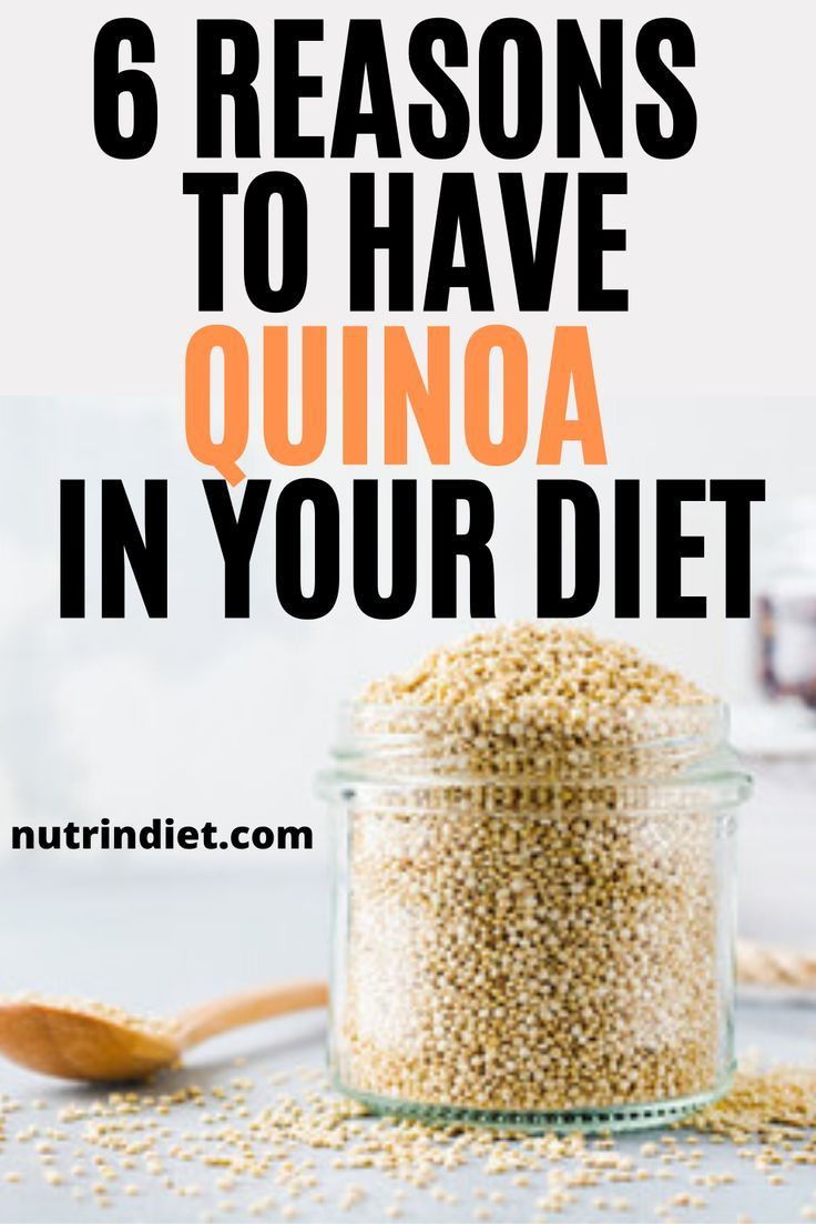 Quinoa Benefits Weight Loss
 6 REASONS TO HAVE QUINOA IN YOUR DIET in 2020
