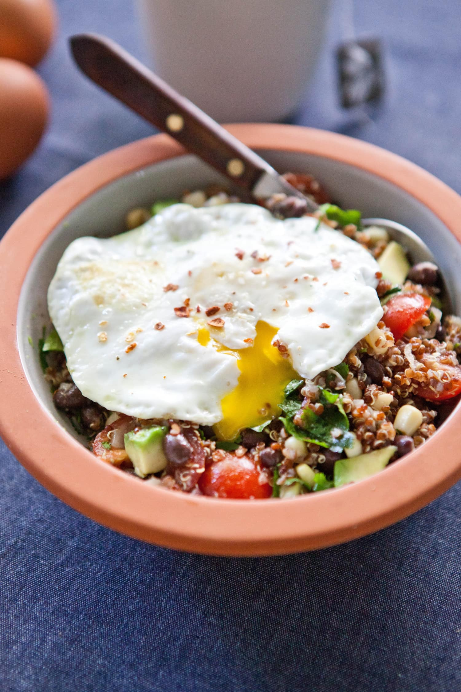 Quinoa Breakfast Recipe
 Recipe Southwest Quinoa Breakfast Bowl