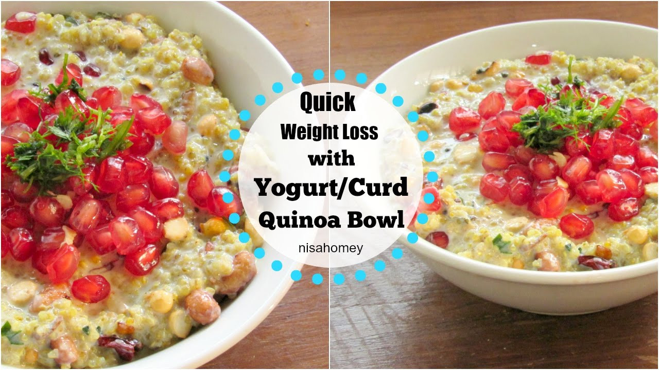 Quinoa For Weight Loss
 Dahi Quinoa Curd Quinoa Recipe For Weight Loss Indian