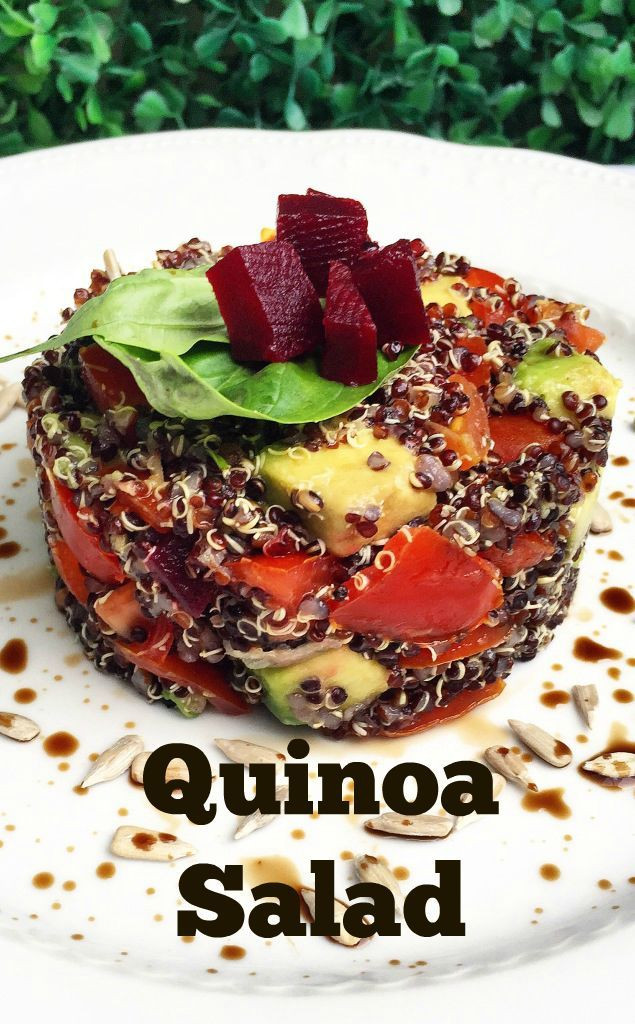 Quinoa High In Fiber
 Black Quinoa Salad vegan