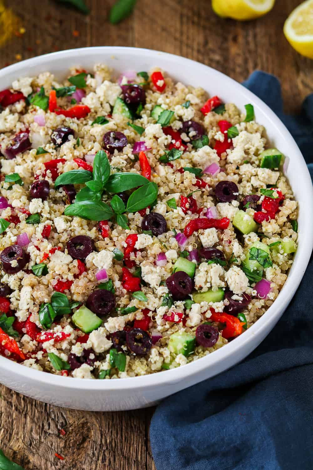 Quinoa Recipes Vegan
 Mediterranean Quinoa Salad Vegan GF Vegan Huggs