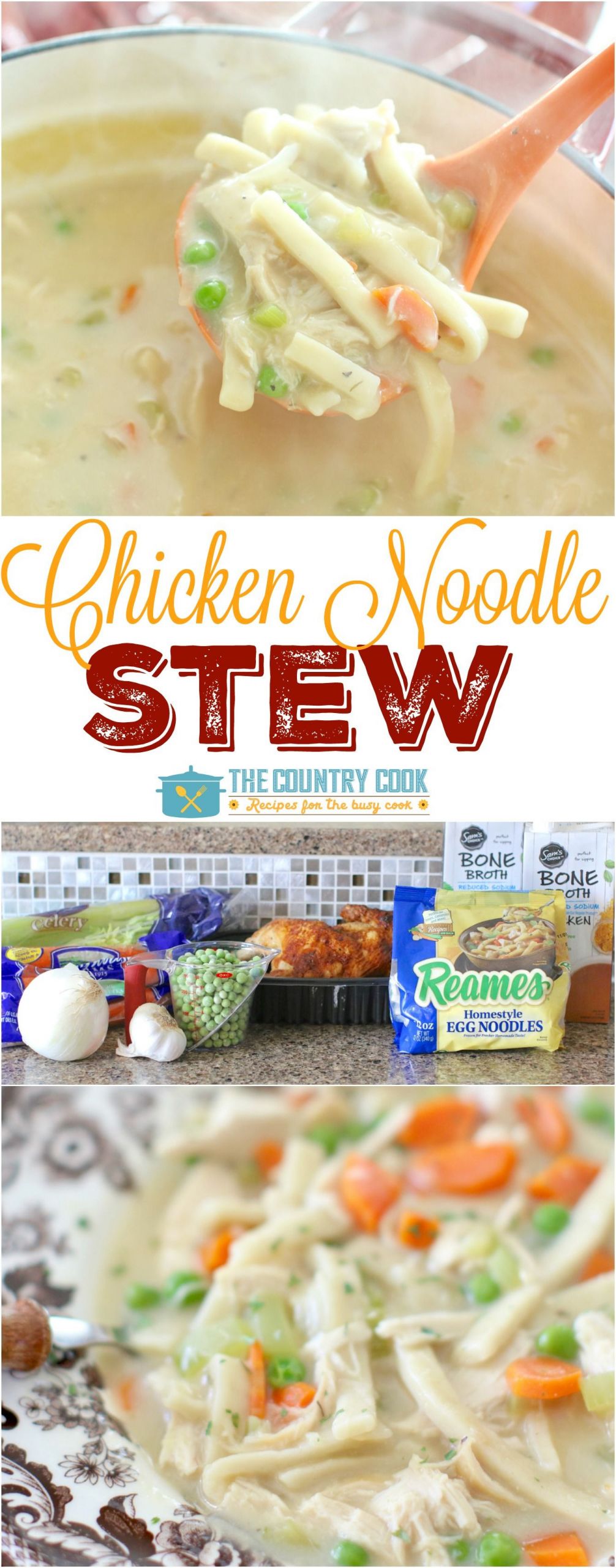 Reames Egg Noodles Recipe
 Thick & Creamy Chicken Noodle Stew Recipe