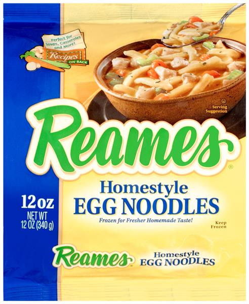 Reames Egg Noodles Recipe
 Reames Homestyle Egg Noodles