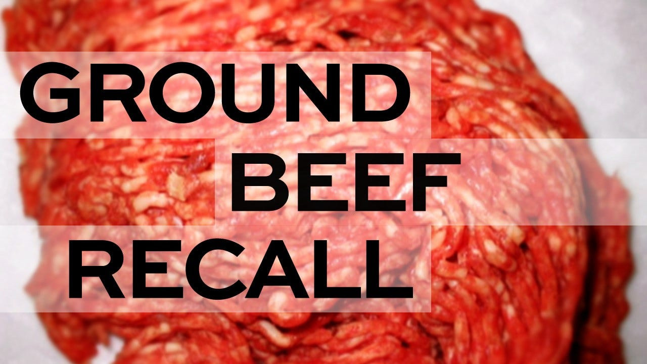 Recall Ground Beef
 Ground beef recalled due to Styrofoam WRCBtv