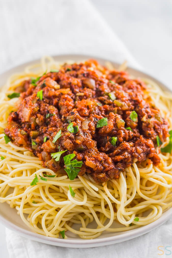 Receipes For Pasta Sauces
 Homemade Spaghetti Sauce Recipe Vegan