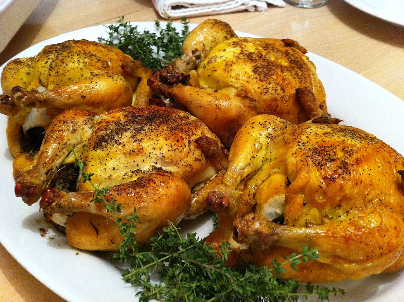 Recipe For Cornish Game Hens
 Pat s Deep Fried Cornish Game Hens Recipe — Dishmaps