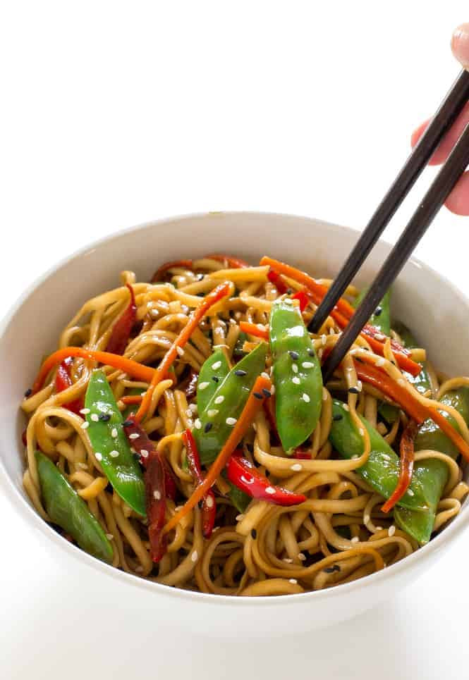 Recipe For Lo Mein Noodles
 20 Minute Ve able Lo Mein