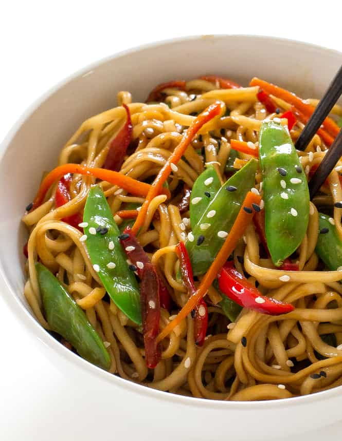 Recipe For Lo Mein Noodles
 20 Minute Ve able Lo Mein