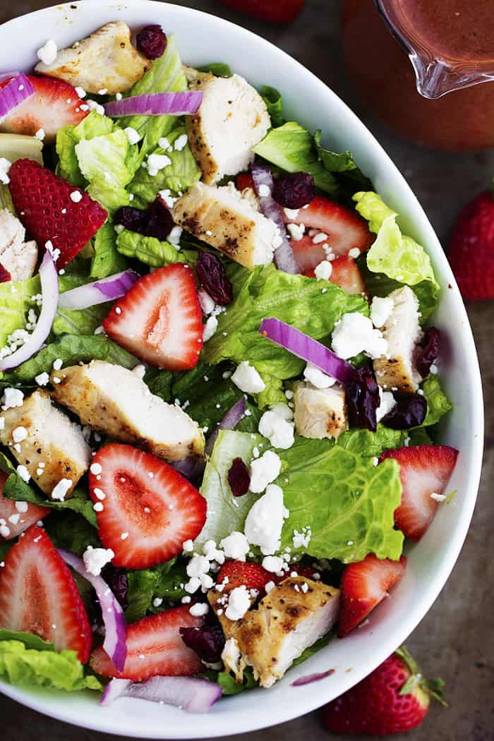 Recipes For Chicken Salad
 Strawberry Chicken Salad with Strawberry Balsamic Dressing