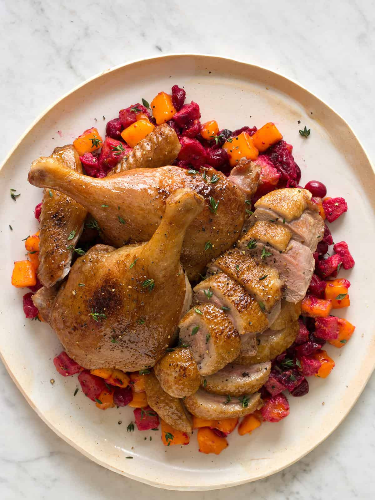 Recipes For Duck
 Maple Balsamic Roasted Duck
