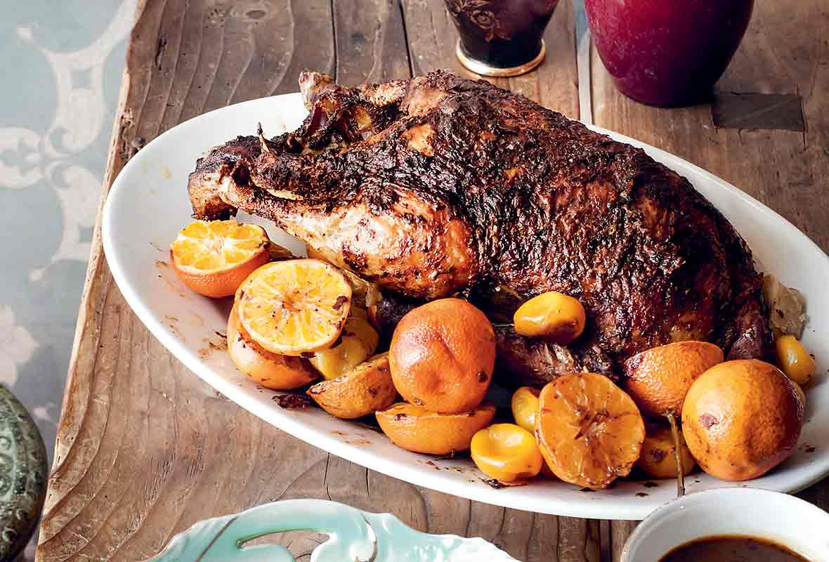 Recipes For Duck
 Roast Duck with Clementines Recipe