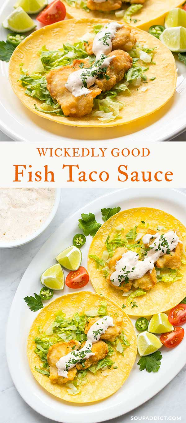 Recipes For Fish Taco Sauce
 Wickedly good fish taco sauce