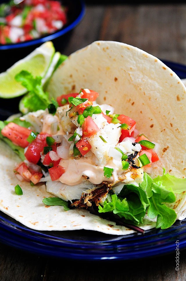Recipes For Fish Taco Sauce
 Fish Tacos Recipe Add a Pinch