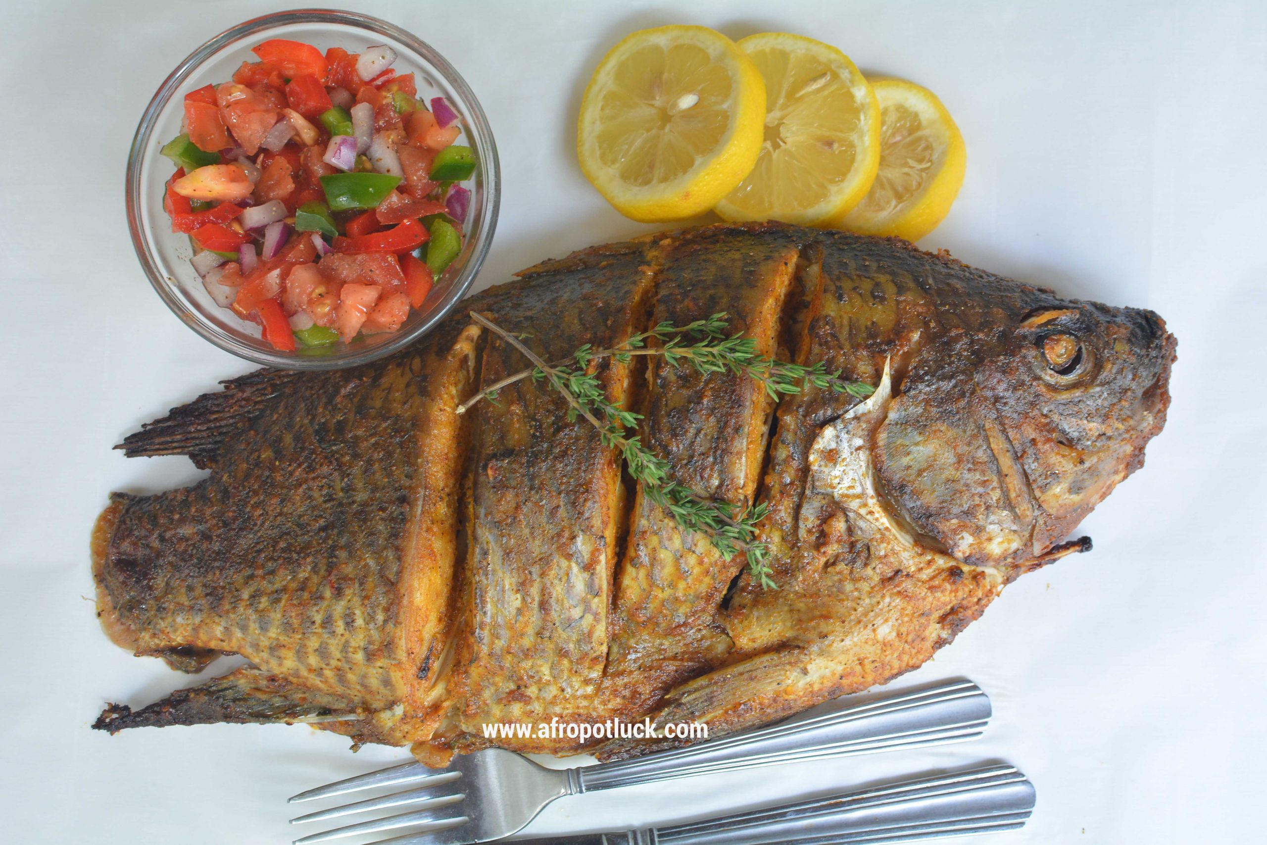 Recipes For Tilapia Fish In The Oven
 How to make Oven Grilled Tilapia Fish AfropotluckAfrican