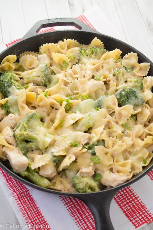 Recipes Using Cream Of Chicken Soup And Pasta
 Chicken Broccoli & Pasta Skillet Casserole Gal on a