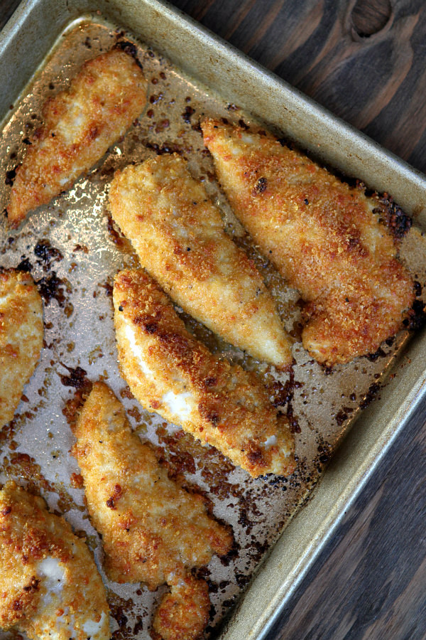 Recipes With Chicken Tenders
 Baked Parmesan Chicken Tenders