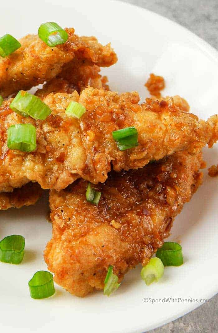 Recipes With Chicken Tenders
 Chicken Tender Recipe with Ginger Garlic & Honey Spend