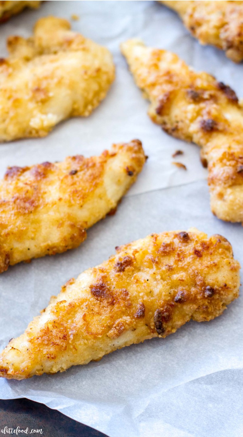 Recipes With Chicken Tenders
 Oven Baked Ranch Chicken Tenders A Latte Food