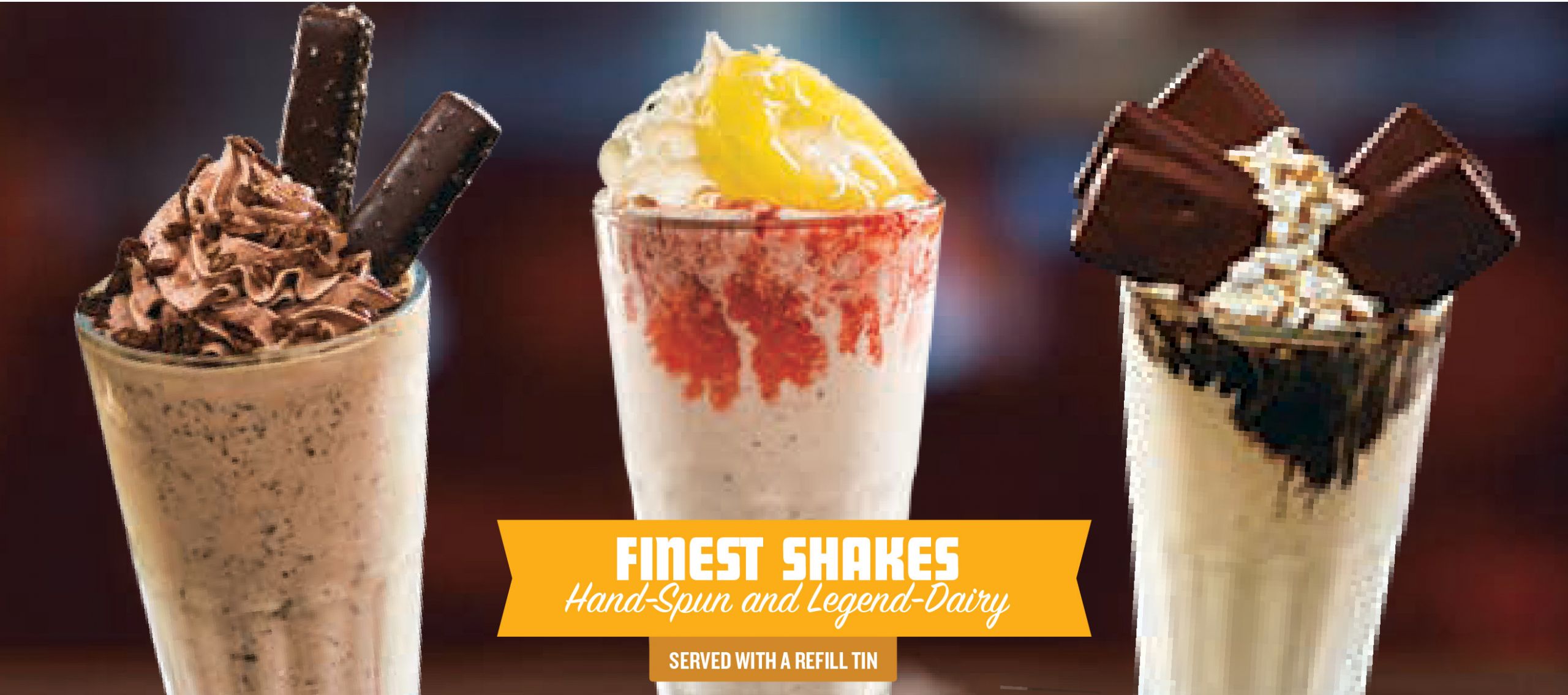 Red Robin Desserts
 Finest Shakes