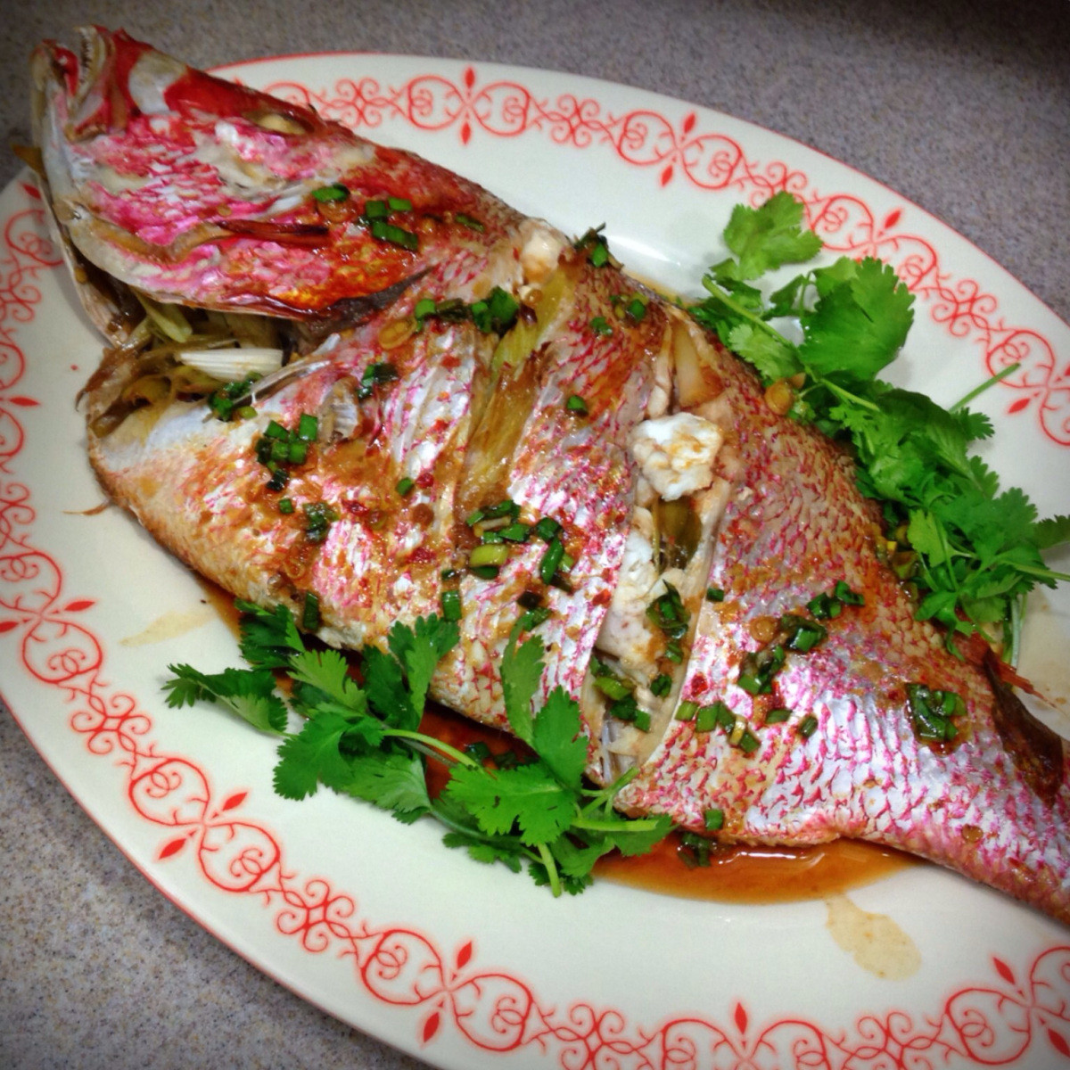 Red Snapper Fish Recipes
 Ginger Scallion Red Snapper – The Jewsian Fusion