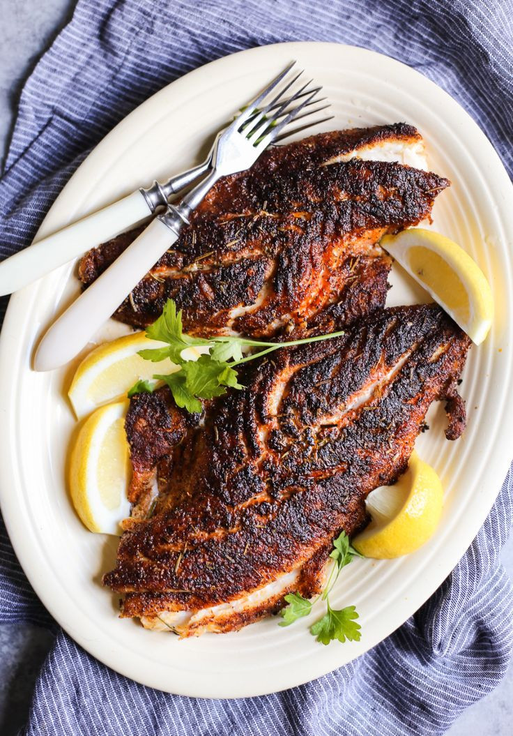 Red Snapper Fish Recipes
 Blackened Red Snapper