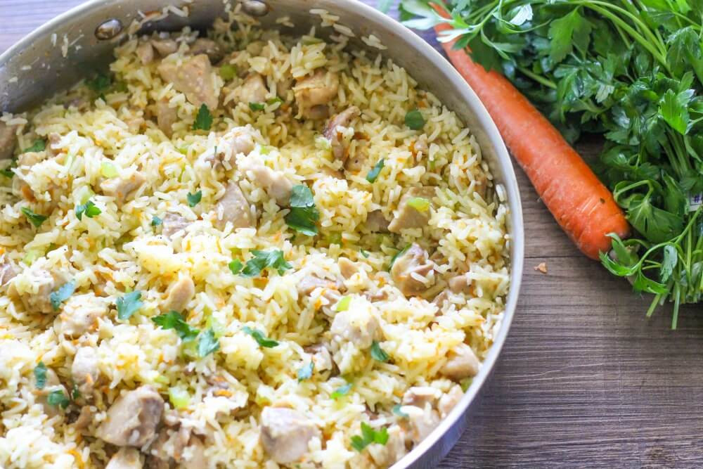 Rice Dinner Ideas
 e Pot Creamy Chicken and Rice I Heart Nap Time