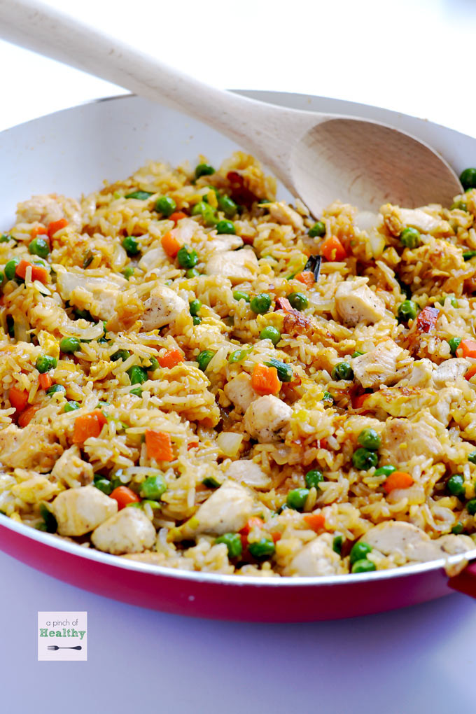 Rice Dinner Ideas
 Chicken Fried Rice better than take out  A Pinch of