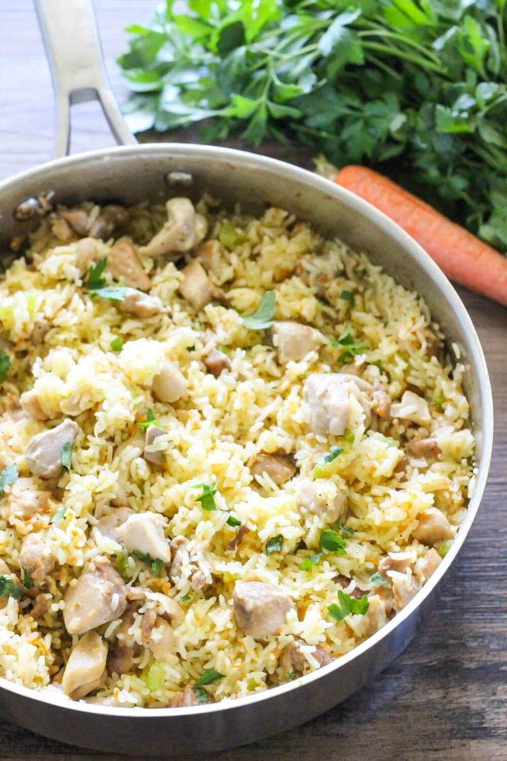 Rice Dinner Ideas
 e Pot Creamy Chicken and Rice I Heart Nap Time