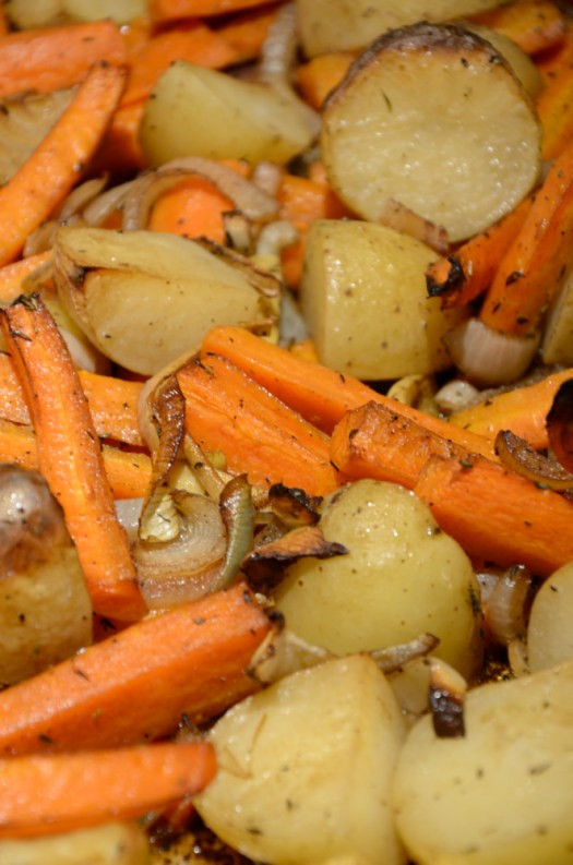 Roasted Baby Potatoes And Carrots
 Sheet Pan Balsamic Roasted Baby Potatoes and Carrots The